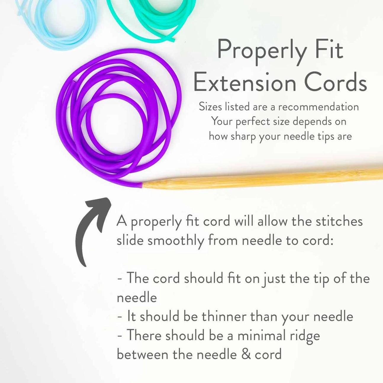 Knit Extension Cords