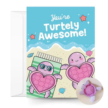 Just Because Card & Turtle Crochet Pattern