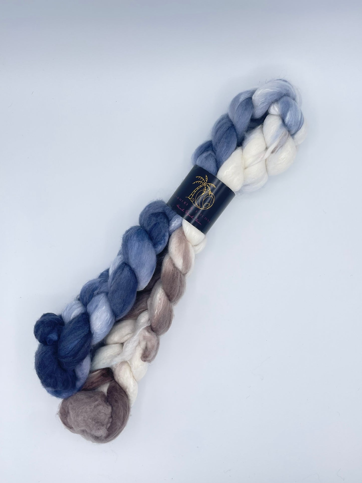 Cashmere and Coconuts Wool Roving