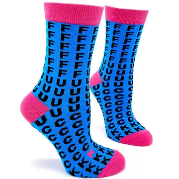 Fabdaz Women's Novelty Crew Socks