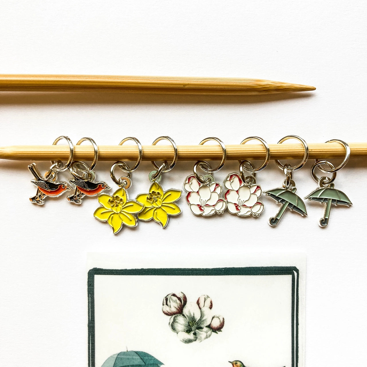 Spring Stitch Marker Pack