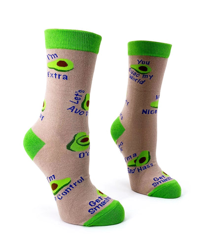 Fabdaz Women's Novelty Crew Socks