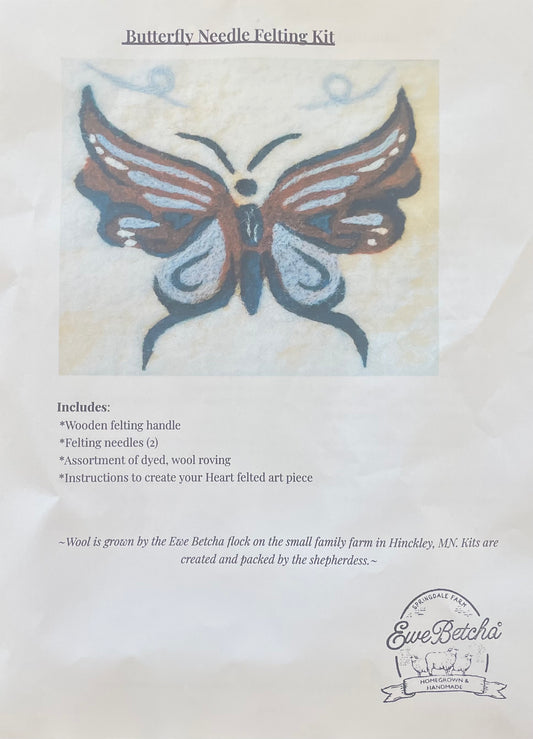 Butterfly Felting Kit