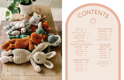 Mama Made Minis Knotted Loveys: 16 Heirloom Amigurumi Crochet Patterns