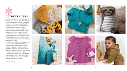 60 Quick Knit Gifts for Babies: Adorable Sweaters, Hats, Blankets, and More in 220 Superwash® from Cascade Yarns