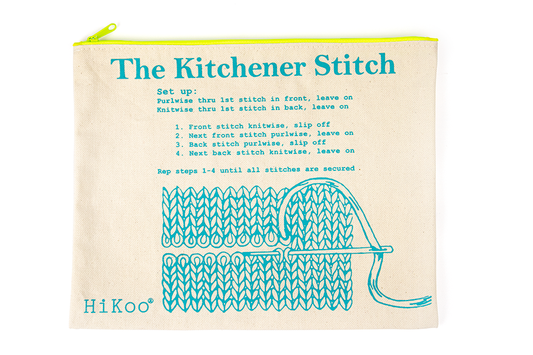 The Kitchener Stitch Pouch