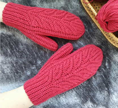 Crochet 201: Frosted Mittens