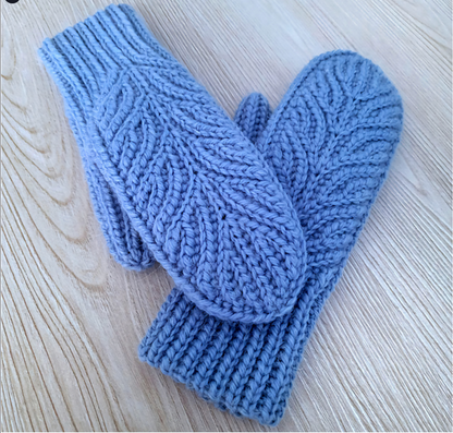 Crochet 201: Frosted Mittens