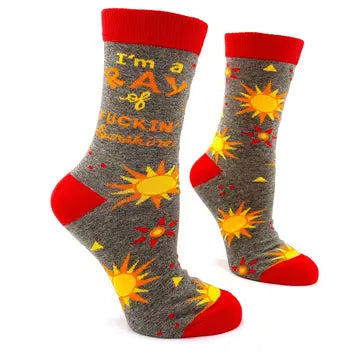 Fabdaz Women's Novelty Crew Socks