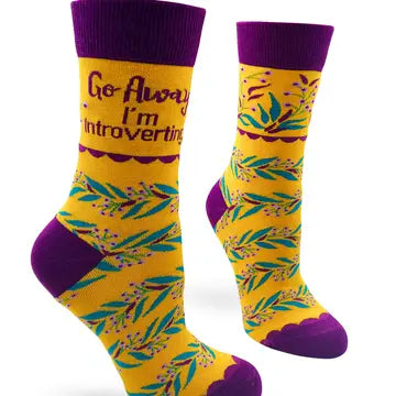 Fabdaz Women's Novelty Crew Socks