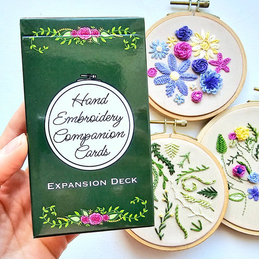 Hand Embroidery Companion Cards: Expansion Deck